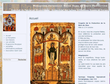 Tablet Screenshot of monastere-bussy.org